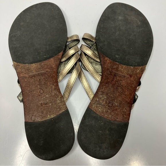 Cole Haan nike air leather sandals flip flops size 8.5 - Picture 4 of 5